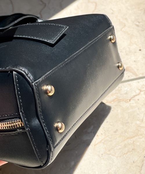 one wayザッカ（ワンウェイザッカ）の「リボン2wayミニボストンバッグ（ボストンバッグ・レディース・アイボリー/イエロー/ブラック・FREE）」の16枚目の写真