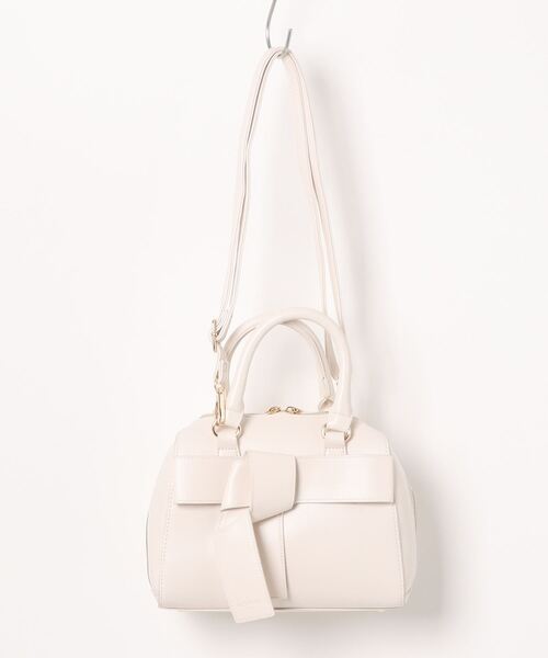 one wayザッカ（ワンウェイザッカ）の「リボン2wayミニボストンバッグ（ボストンバッグ・レディース・アイボリー/イエロー/ブラック・FREE）」の11枚目の写真