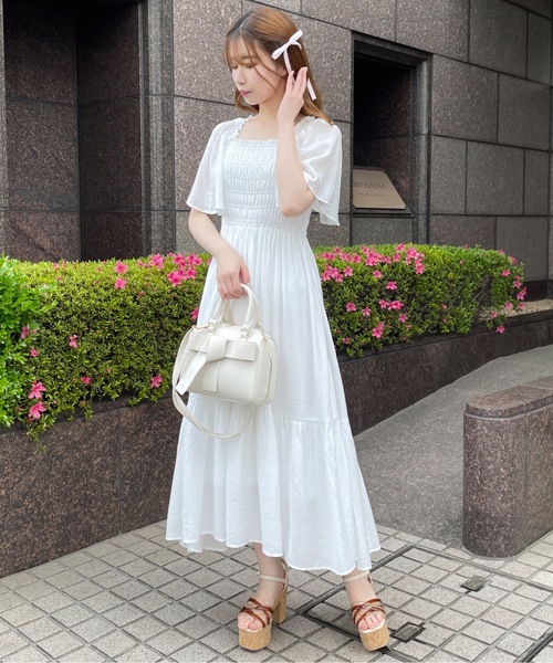 one wayザッカ（ワンウェイザッカ）の「リボン2wayミニボストンバッグ（ボストンバッグ・レディース・アイボリー/イエロー/ブラック・FREE）」の6枚目の写真