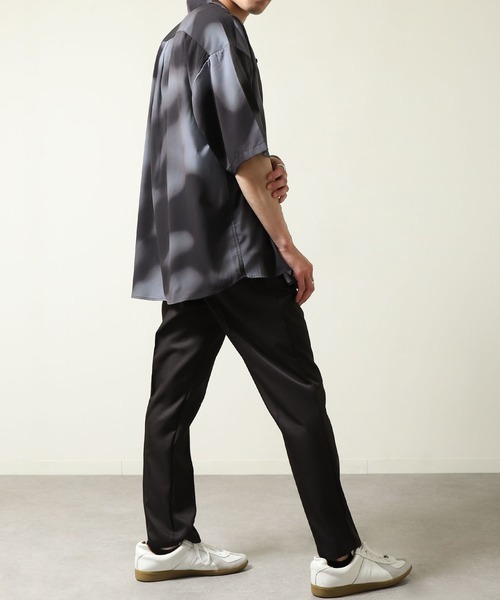 ZIP FIVE（ジップファイブ）の「【ZIP FIVE】 ドレープ テーパード シルエット スラックス（スラックス・メンズ・ブラック/ベージュ/インディゴブルー/チャコール/オフホワイト/オリーブ・MEDIUM/LARGE/X-LARGE）」の19枚目の写真