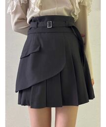 dazzlin | レイヤードプリーツミニスカート(スカート)