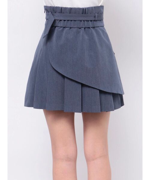 【セール】レイヤードプリーツミニスカート（スカート）｜dazzlin（ダズリン）