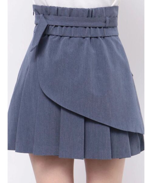 【セール】レイヤードプリーツミニスカート（スカート）｜dazzlin（ダズリン）