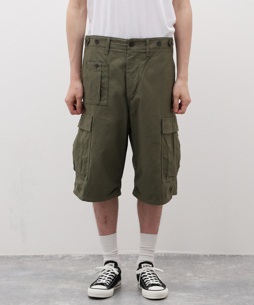 ☆ Nigel Cabournナイジェルケーボン☆CARGO カーゴパンツ ナイジェル・ケーボン】UNISEX / アーミーカーゴパンツ / ARMY
