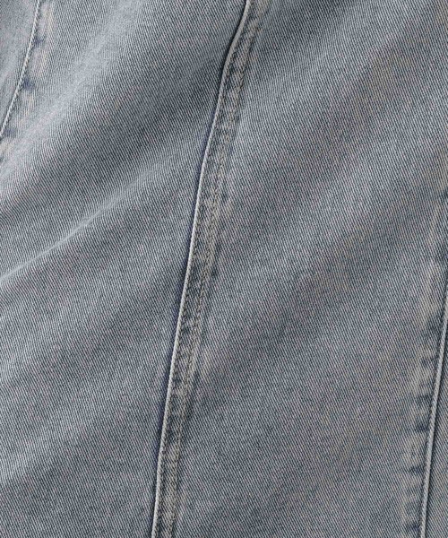 GLOBAL WORK(グローバルワーク)の「GOODデニムアイラインスカート/117770(デニムスカート・レディース・ライトグレー/ライトブルー・MEDIUM/LARGE)」の3枚目の写真