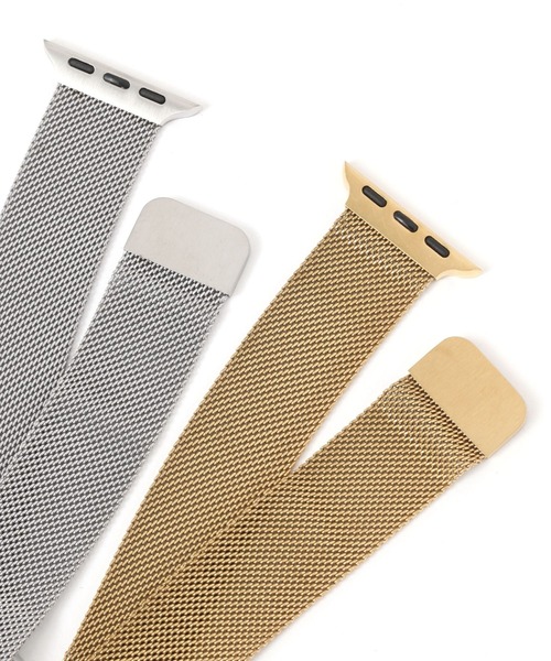 GLOBAL WORK(グローバルワーク)の「Apple Watchマグネットステンレスバンド/118486(デジタル腕時計・レディース・ゴールド/シルバー/ブラック・ONE SIZE)」の6枚目の写真