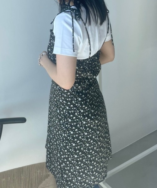 ラボ服⭐︎らぼ服 淡いお星さま柄の水色ワンピース＆パンダとお花のワンピース B48OP328_PK-01.jpg?v=1716865158