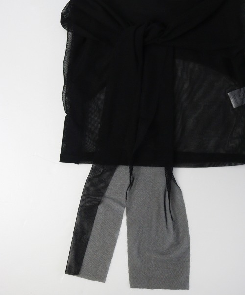 led.tokyo（レッドトウキョウ）の「【led.tokyo】マルチウェイシアートップス（Tシャツ/カットソー・レディース・ホワイト/ブラック/ブルー・FREE）」の17枚目の写真