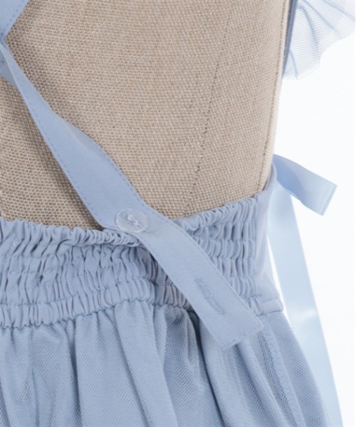 axes femme POETIQUE（アクシーズファムポエティック）の「チュールフリルサス付スカート（スカート・レディース・ラベンダー/ブラック/サックスブルー・MEDIUM）」の14枚目の写真