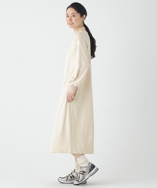 KRIFF MAYER Lady's Collection(クリフメイヤーレディースコレクション)の「もちのびワンピース(ワンピース・レディース・ブラック/カーキ/ナチュラル/グレー/その他5/ブラウン/カラフル・MEDIUM/LARGE)」の13枚目の写真
