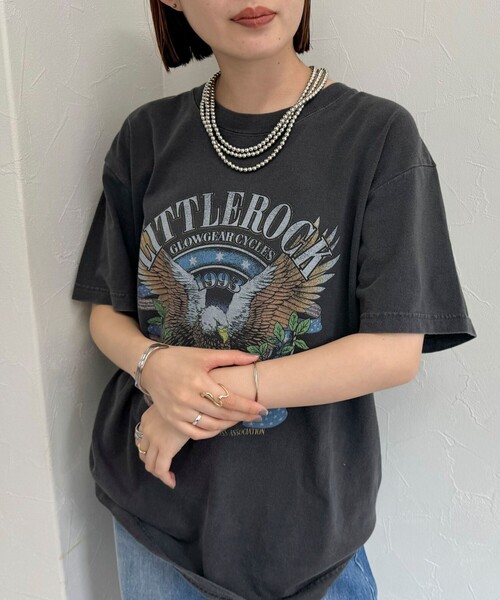 fredy emue（フレディエミュ）の「パール/メタルマルチロングネックレス（ネックレス・レディース・シルバー/オフホワイト・FREE）」の7枚目の写真