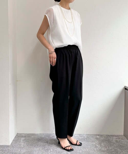 fredy emue（フレディエミュ）の「パール/メタルマルチロングネックレス（ネックレス・レディース・シルバー/オフホワイト・FREE）」の18枚目の写真