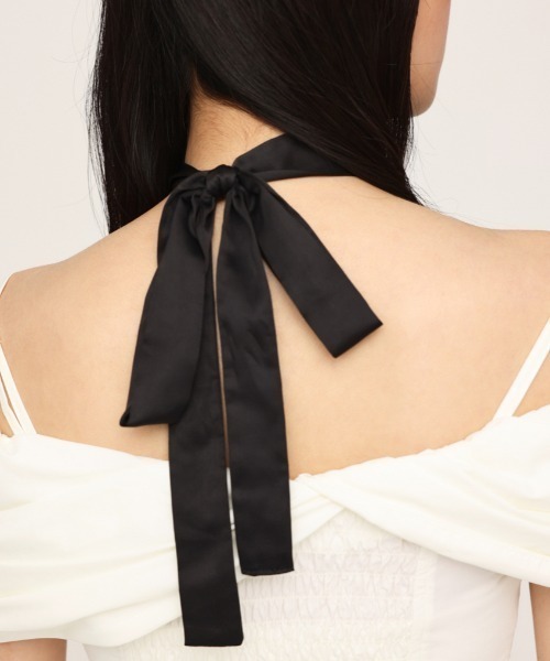 SLY（スライ）の「RIBBON CHOKER リボン チョーカー（チョーカー・レディース・ブラック・FREE）」の9枚目の写真