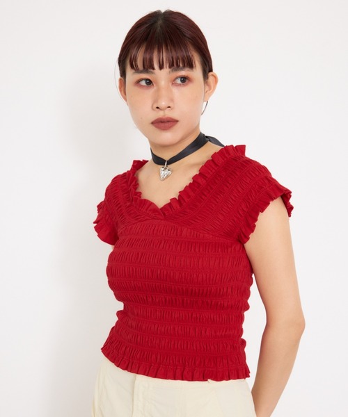 SLY（スライ）の「RIBBON CHOKER リボン チョーカー（チョーカー・レディース・ブラック・FREE）」の11枚目の写真