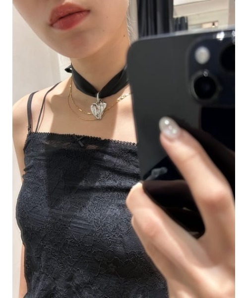 SLY（スライ）の「RIBBON CHOKER リボン チョーカー（チョーカー・レディース・ブラック・FREE）」の14枚目の写真