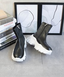 Fabby fabby | ボリュームスニーカーストレッチブーツ(ブーツ)