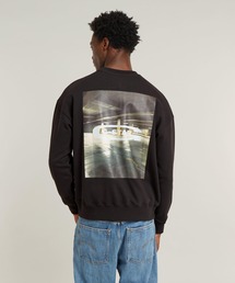 G-STAR | PHOTO BACK PRINT LOOSE SWEATER/フォトバックプリントオーバーサイズスウェット/トレーナー(スウェット)