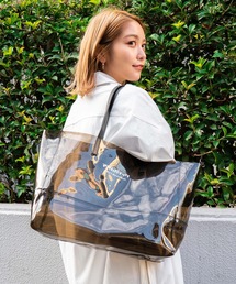 /ADAM PATEK/アダムパテック 【 BVOROUGH 】CLEAR LEATHER HANDLE PVC TOTE