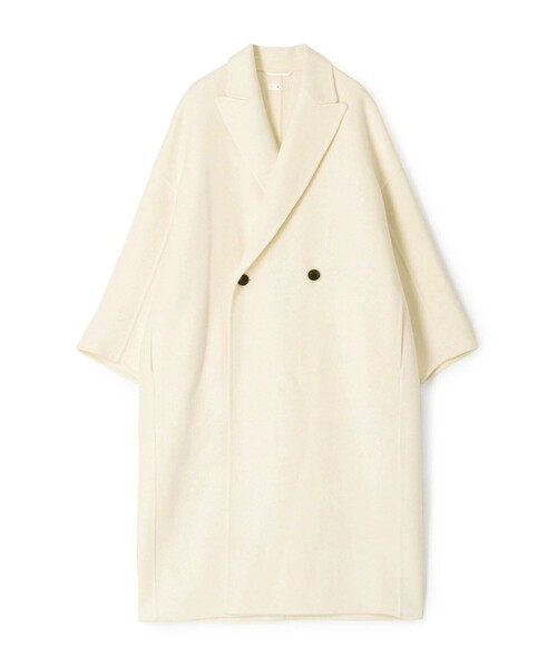 ウールカシミヤダブルフェイス ロングコート（その他アウター