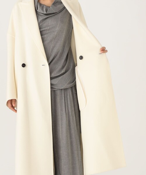 トゥモローランド　カシミヤロングコート カシミヤダブルフェイス ロングコート｜トゥモローランド 公式通販