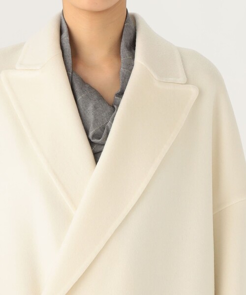 【白タグ】バーバリー ダブルフェイス　ダブルチェスター ピーコート 大きいサイズ ユニクロ公式 | ダブルフェイスピーコート