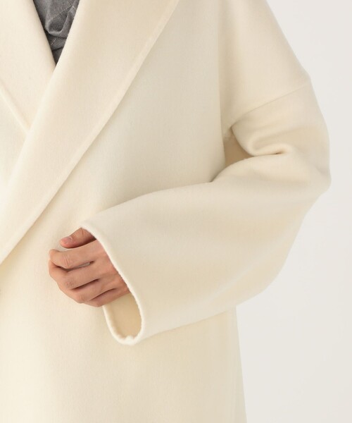 ウールカシミヤダブルフェイス ロングコート（その他アウター