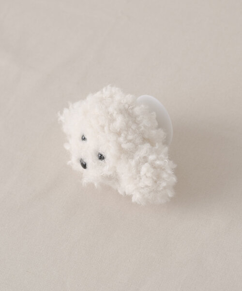 BIRTHDAY BAR（バースデイバー）の「monmon スマホグリップ（スマホグッズ・レディース・ホワイト/ブラウン・0）」の13枚目の写真