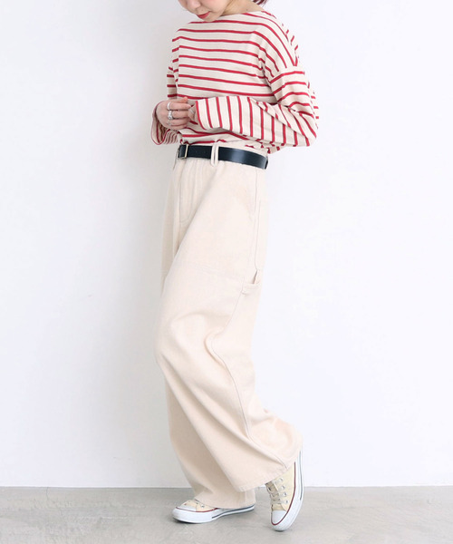 PAR ICI（パーリッシィ）の「ホーク オリジナル牛革太ベルト（ベルト・レディース・ブラック/レッド/ダークブラウン・FREE）」の11枚目の写真