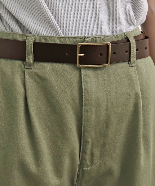 PAR ICI（パーリッシィ）の「ホーク オリジナル牛革太ベルト（ベルト・レディース・ブラック/レッド/ダークブラウン・FREE）」の13枚目の写真