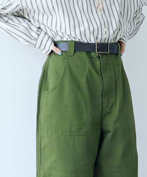 PAR ICI（パーリッシィ）の「ホーク オリジナル牛革太ベルト（ベルト・レディース・ブラック/レッド/ダークブラウン・FREE）」の19枚目の写真