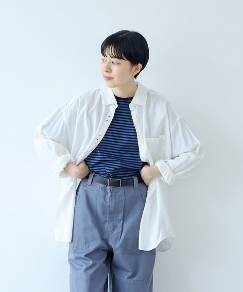 PAR ICI（パーリッシィ）の「ホーク オリジナル牛革太ベルト（ベルト・レディース・ブラック/レッド/ダークブラウン・FREE）」の21枚目の写真