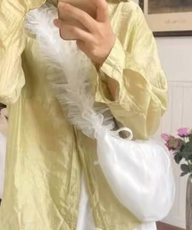 A'GEM/9 × .kom 『.KOM/ドットケーオーエム』 フリルショートBAG