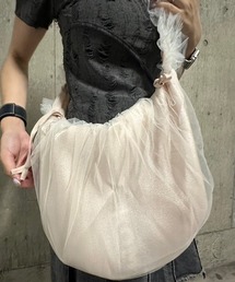 A'GEM/9 × .kom 『.KOM/ドットケーオーエム』 フリルショートBAG