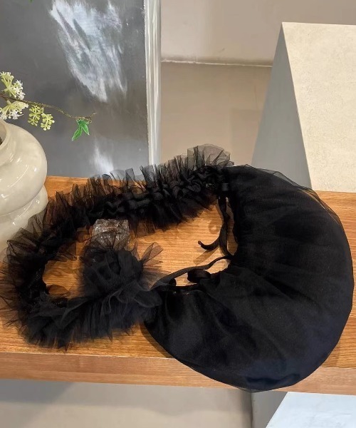 .KOM(ドットコム)の「A'GEM/9 × .kom 『.KOM/ドットケーオーエム』 フリルショートBAG(ハンドバッグ・レディース・ブラック/ホワイト/グレー/ピンク・FREE)」の11枚目の写真