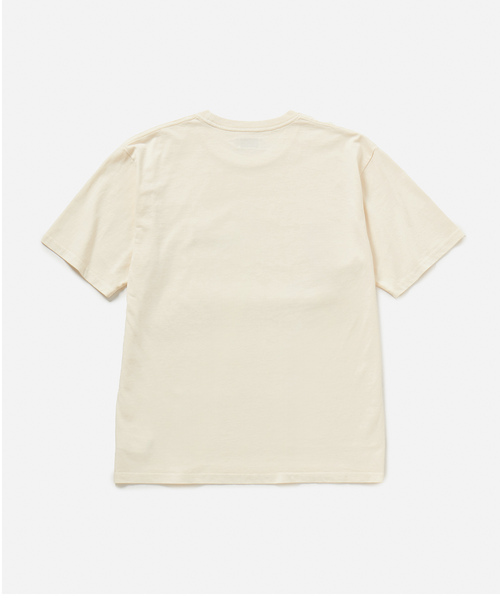 Saturdays NYC（サタデーズ ニューヨークシティ ）の「Pigment Dyed/S Relax SS Tee（Tシャツ/カットソー・メンズ・イエロー系その他/オフホワイト/ネイビー・L/M/S/XL）」の11枚目の写真