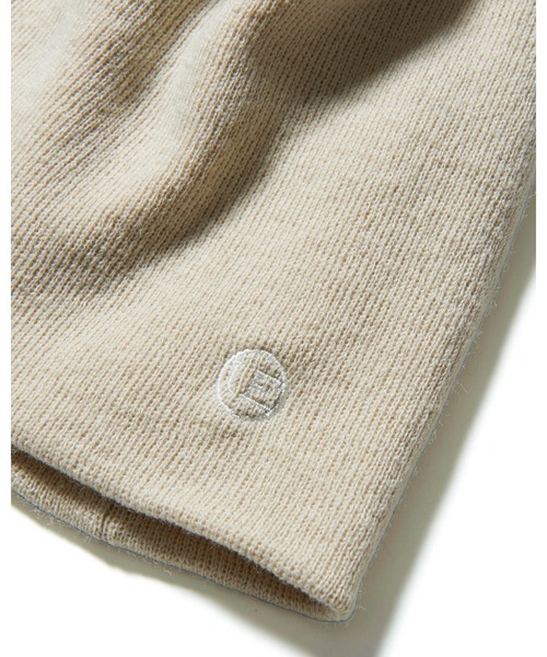 uniform experiment(ユニフォームエクスペリメント)の「UE BEANIE(ニットキャップ/ビーニー・メンズ・グリーン/ベージュ/ブラウン/ブラック・FREE)」の7枚目の写真