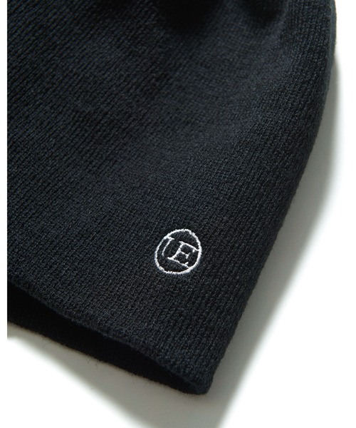 uniform experiment(ユニフォームエクスペリメント)の「UE BEANIE(ニットキャップ/ビーニー・メンズ・グリーン/ベージュ/ブラウン/ブラック・FREE)」の8枚目の写真