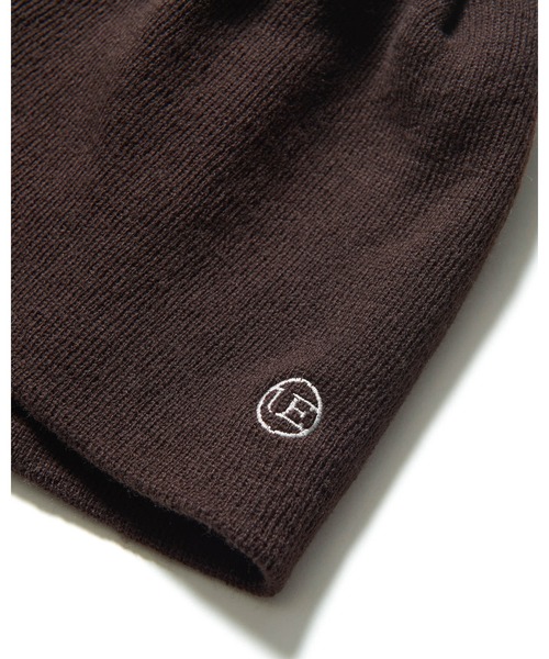 uniform experiment(ユニフォームエクスペリメント)の「UE BEANIE(ニットキャップ/ビーニー・メンズ・グリーン/ベージュ/ブラウン/ブラック・FREE)」の9枚目の写真