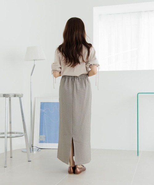 flower（フラワー）の「クラシックリボントップ（Tシャツ/カットソー・レディース・アイボリー/ピンク・FREE）」の17枚目の写真