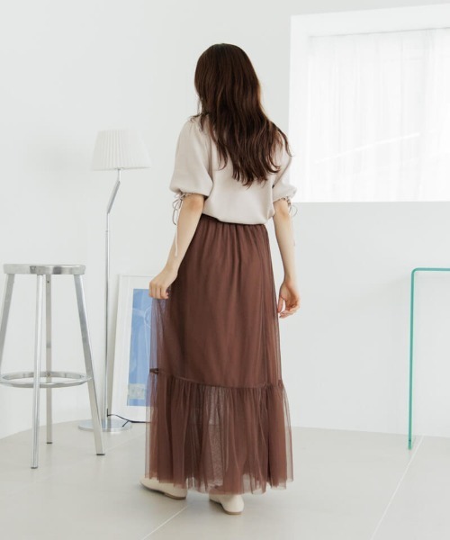 flower（フラワー）の「クラシックリボントップ（Tシャツ/カットソー・レディース・アイボリー/ピンク・FREE）」の20枚目の写真