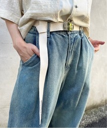 DOUBLE NAME | バックルロゴガチャベルト/ユニセックス(ベルト)