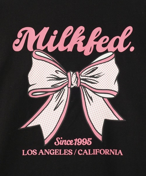 MILKFED.(ミルクフェド)の「RIBBON WIDE L/S TEE(Tシャツ/カットソー・レディース・ホワイト/ブラウン/ブラック・M/L)」の14枚目の写真