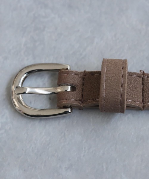 antiqua（アンティカ）の「ミニバッグ付きベルト（ベルト・レディース・ブラック/ベージュ・FREE）」の15枚目の写真