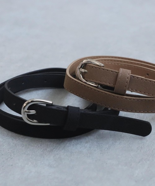 antiqua（アンティカ）の「ミニバッグ付きベルト（ベルト・レディース・ブラック/ベージュ・FREE）」の11枚目の写真