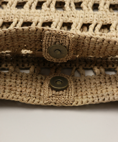 MAISON N.H PARIS（メゾンエヌアッシュパリ）の「【MAISON N.H PARIS/メゾン・エヌ・アッシュ・パリ】ALICIA TOTE BAG EC2R01B17B（ショルダーバッグ・レディース・ベージュ・FREE）」の12枚目の写真