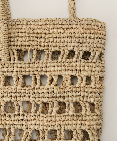 MAISON N.H PARIS（メゾンエヌアッシュパリ）の「【MAISON N.H PARIS/メゾン・エヌ・アッシュ・パリ】ALICIA TOTE BAG EC2R01B17B（ショルダーバッグ・レディース・ベージュ・FREE）」の9枚目の写真