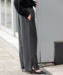 Munich | ストレッチウォームソフトツィルサイドジップイージーパンツ(その他パンツ)