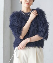 SHIPS | 〈手洗い可能〉シャギー ファー プルオーバー(ニット/セーター)