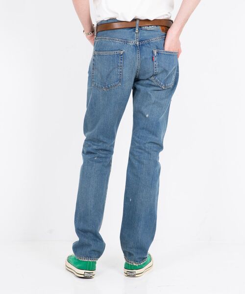 HYSTERIC GLAMOUR(ヒステリックグラマー)の「スクエアウインドウリメイク スリムストレートデニムパンツ(デニムパンツ・メンズ・ライトインディゴブルー・28inch/29inch/30inch/31inch/32inch/33inch/34inch)」の7枚目の写真