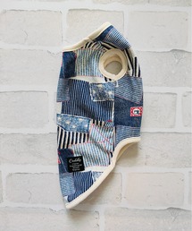 tone（トーン）の「【lalalamarron】デニムパッチワークのタンクトップ　ダックスサイズ/犬服/ペット服/ドッグウェア(SU)（ペットウェア）」